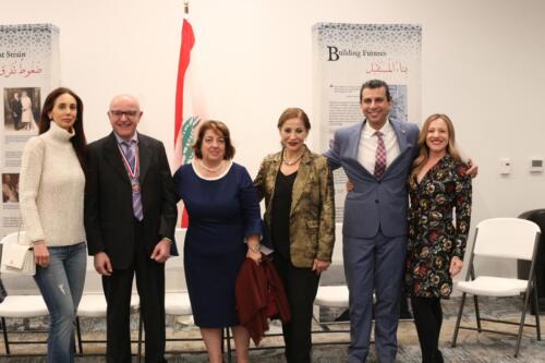 Attendees at the opening ceremony. 