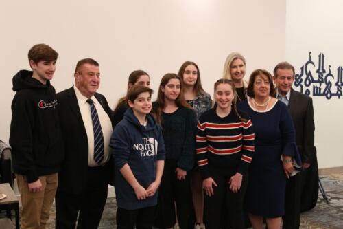 Attendees at the opening ceremony. 