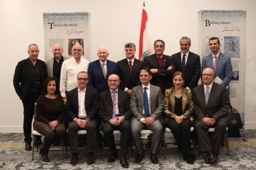 Board of Directors of HOL and Dr. Moise Khayrallah and Dr. Akram Khater in group photo.